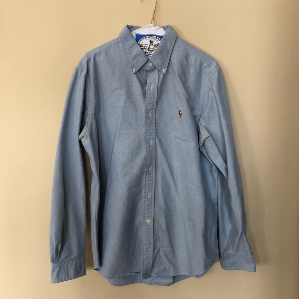 Men’s Blue Ralph Lauren Button-Up